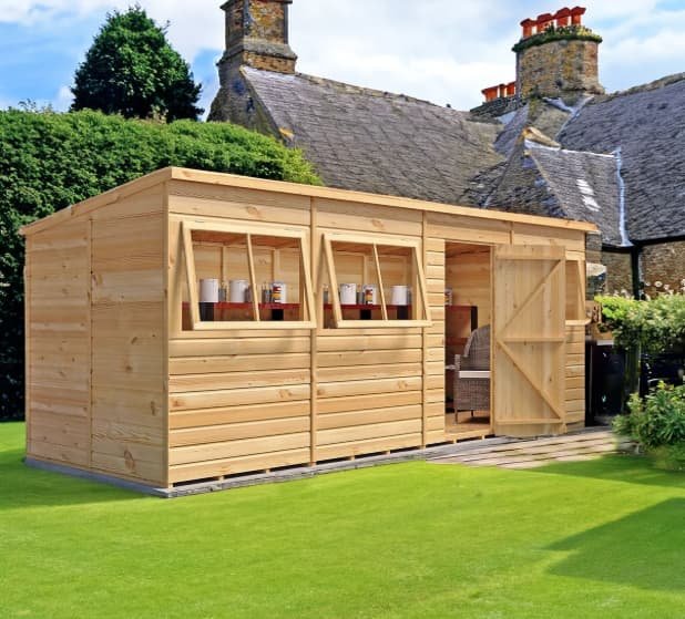 timber sheds